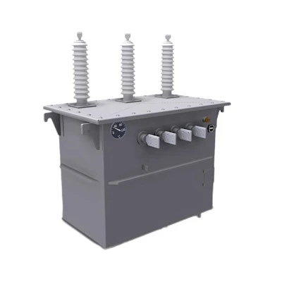 Trefaset polmonteret transformer